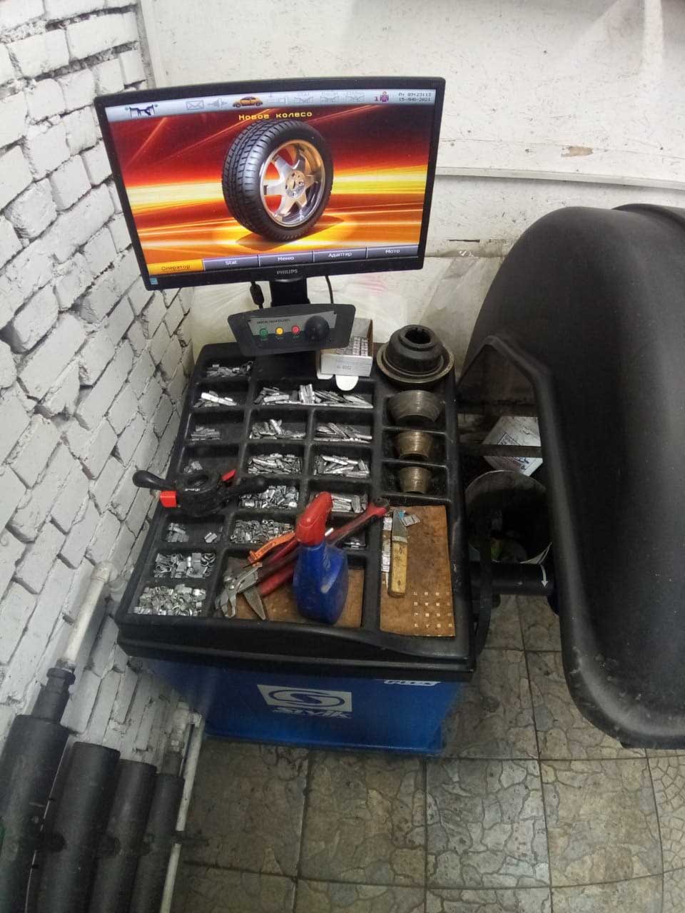 Балансировочный станок GALAXY Plus - Ремонт литых дисков