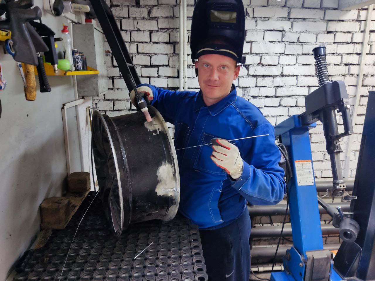 Сварка дисков аргоном в Москве